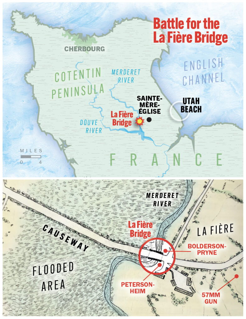 ww2-la-fiere-bridge-battle-map