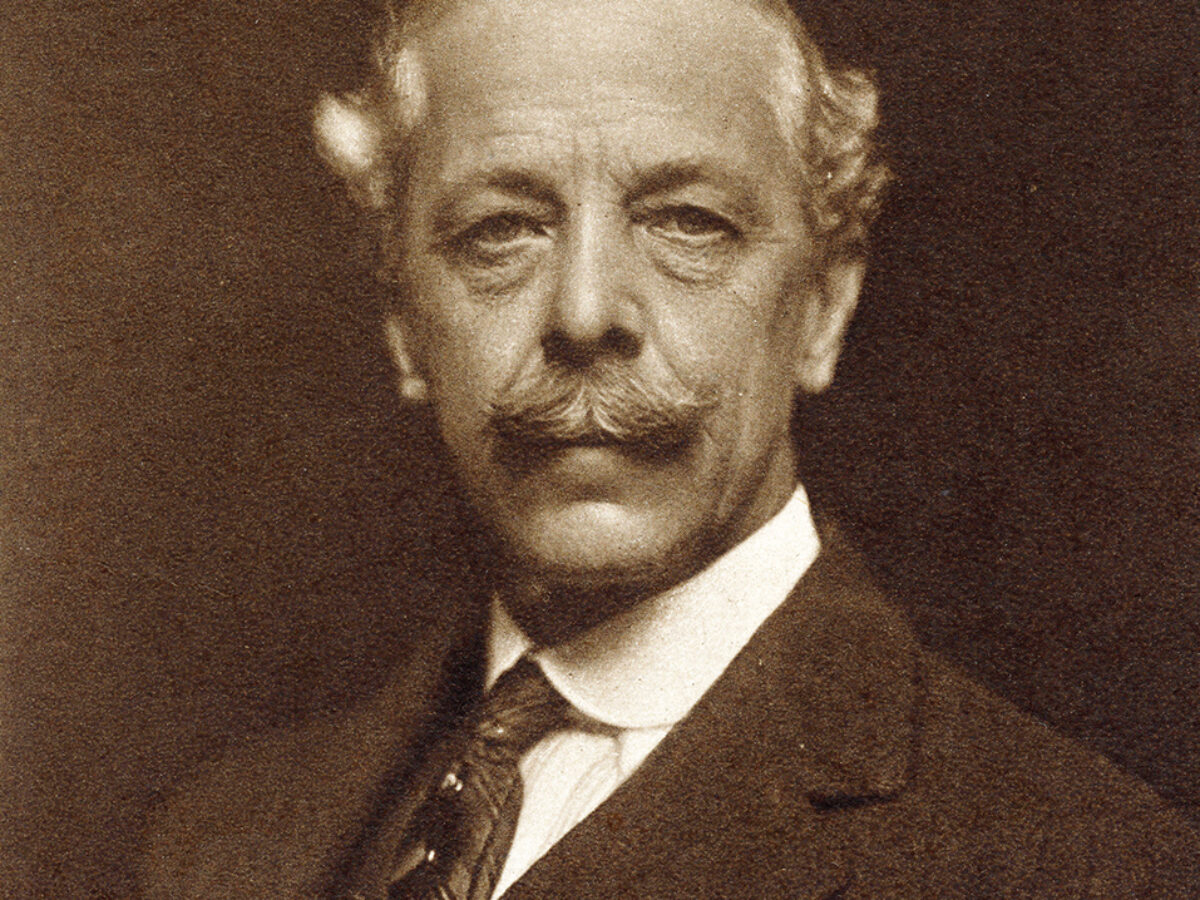 Photo of Sir Julian Stafford Corbett. British naval historian and geostrategist of the late 19th and early 20th centuries, whose works helped shape the Royal Navy's reforms of that era. C.1920