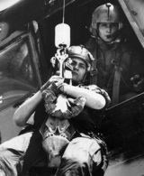 The elite PJs are trained for every aspect of rescuing comrades behind enemy lines. (U.S. Air Force photo/National Archives)