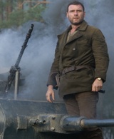 Liev Schreiber as "Zus Bielski" stars in "Defiance.  Photo by Karen Ballard.
