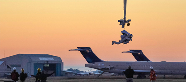 On October 24, 2014, Alan Eustace ascended to 135,890 feet wearing a pressure suit with life support system before exceeding the speed of sound in a record-breaking skydive. [J. Martin Harris]