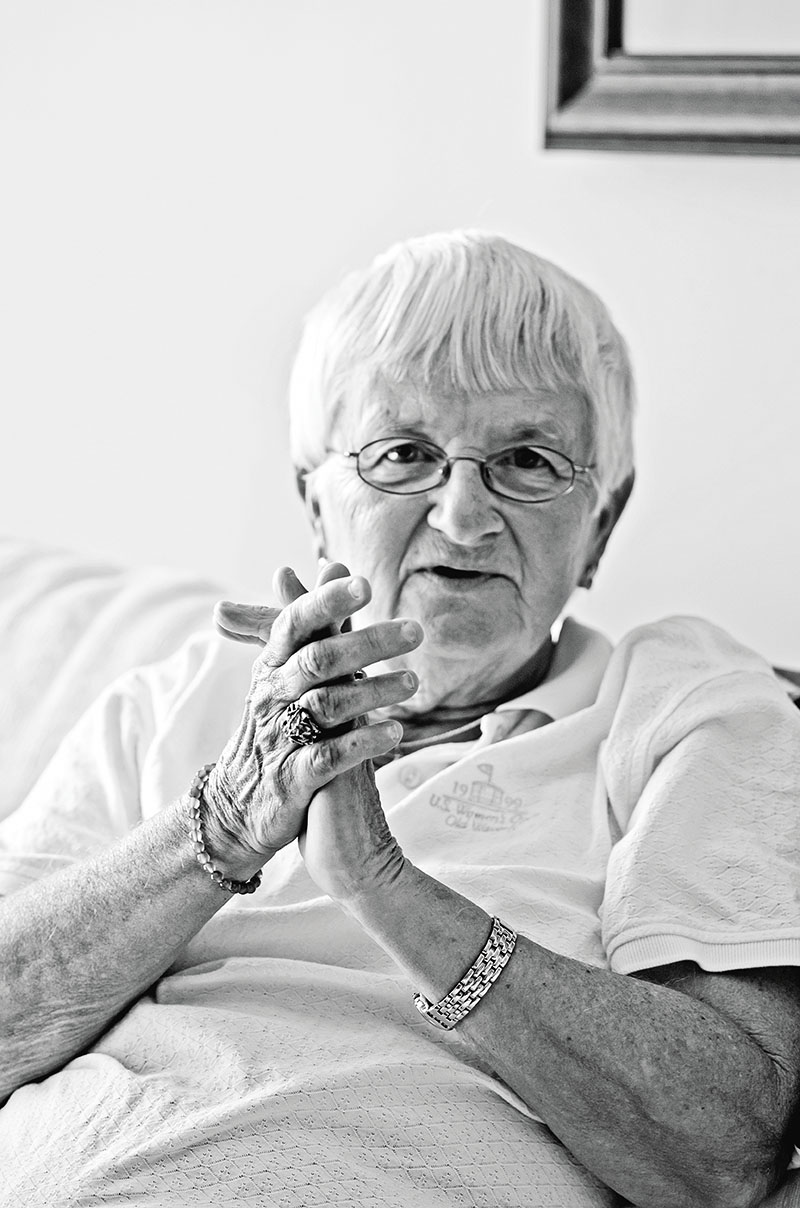 Women's Army Corps Captain Nancy Jurgevich (Robert H. Hoke/Alliance Photography Group)