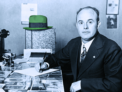 George Cassiday in 1930, the year the Washington Post published the story of Congress' "official bootlegger." (Library of Congress)